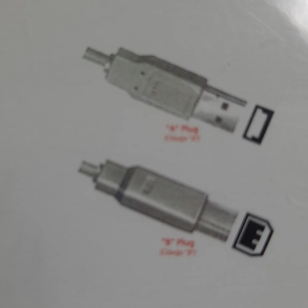 USB 2.0 DEVICE CABLE 6 FT